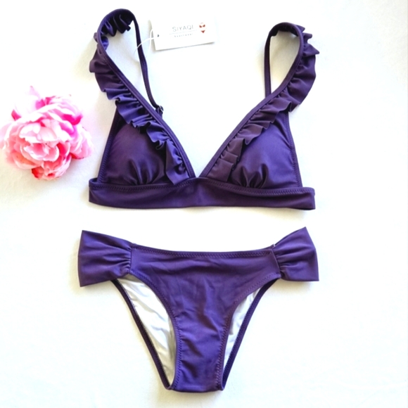 Siyaqi Other - 🏷️Siyaqi Ruffle Bikini Purple Size Small